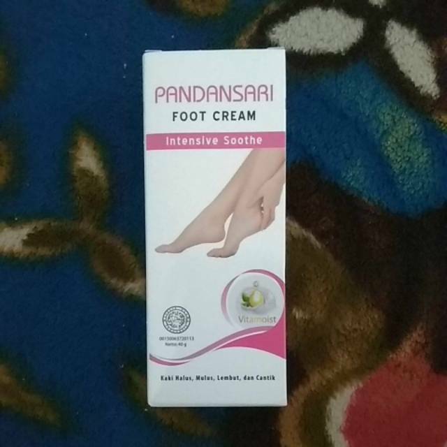 Pandansari Purbasari foot cream