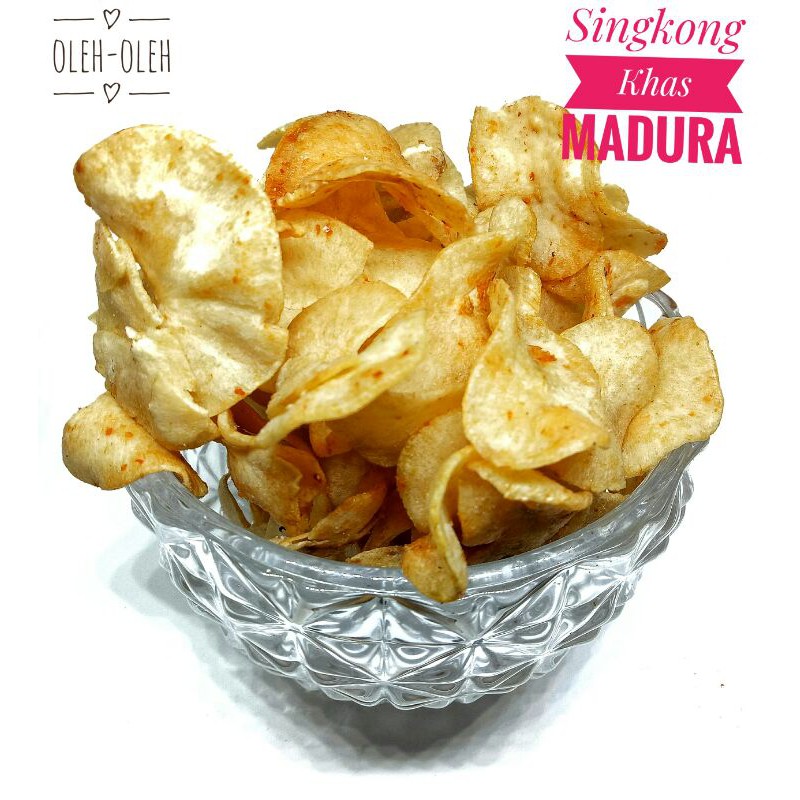 

Snack cemilan kiloan kripik singkong | kripik singkong baby pedas khas madura 250gr