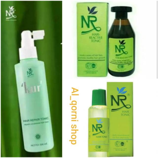 NR Hair Tonic / Hair Reactive Tonic / Kur Repair Tonic 200ml Perawatan