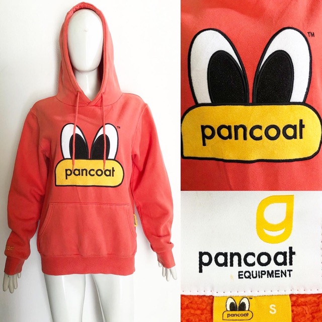 Pancoat Popeyes orange hoodie jacket jaket
