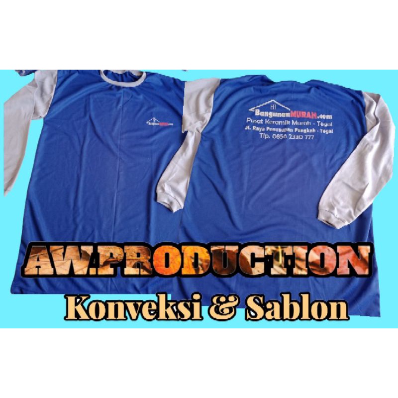 KAOS TOKO BANGUNAN / KAOS PROMOSI MURAH BERKUALITAS