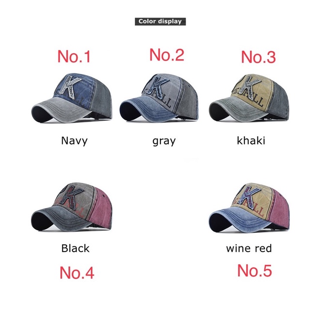 Topi Pria Baseball Cap Fashion import Topi PK