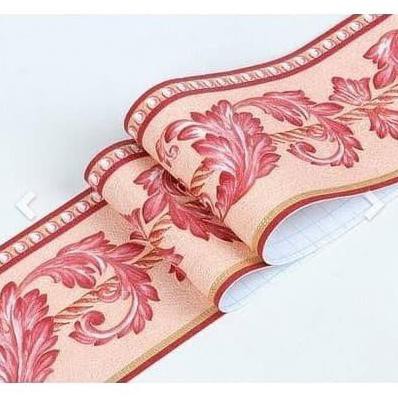 Premium wall border sticker wallpaper dinding list timbul texture 18