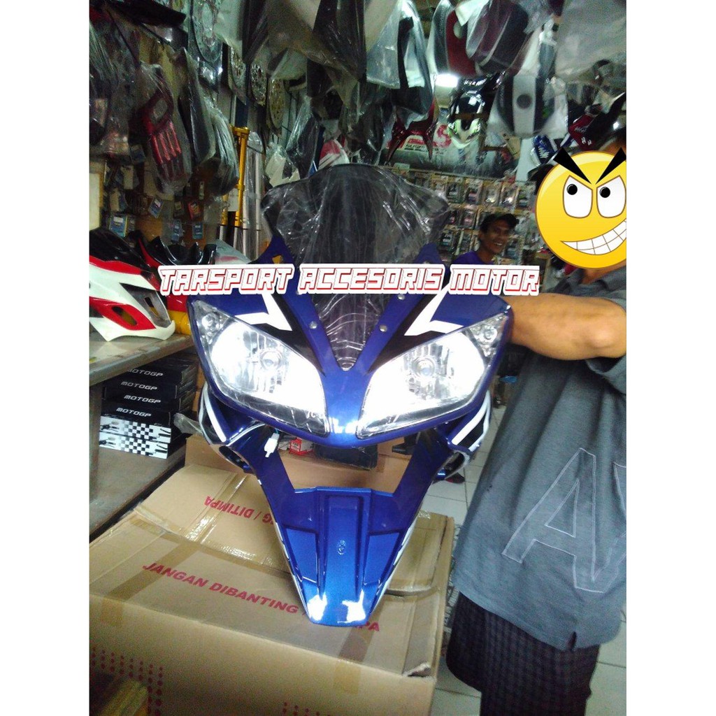 Jual Full Fairing Vixion Model R15 Plastik