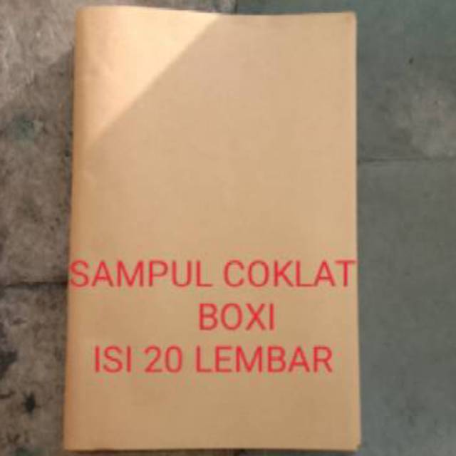 

SAMPUL COKLAT POLOS BUKU CAMPUS ISI 20 LEMBAR