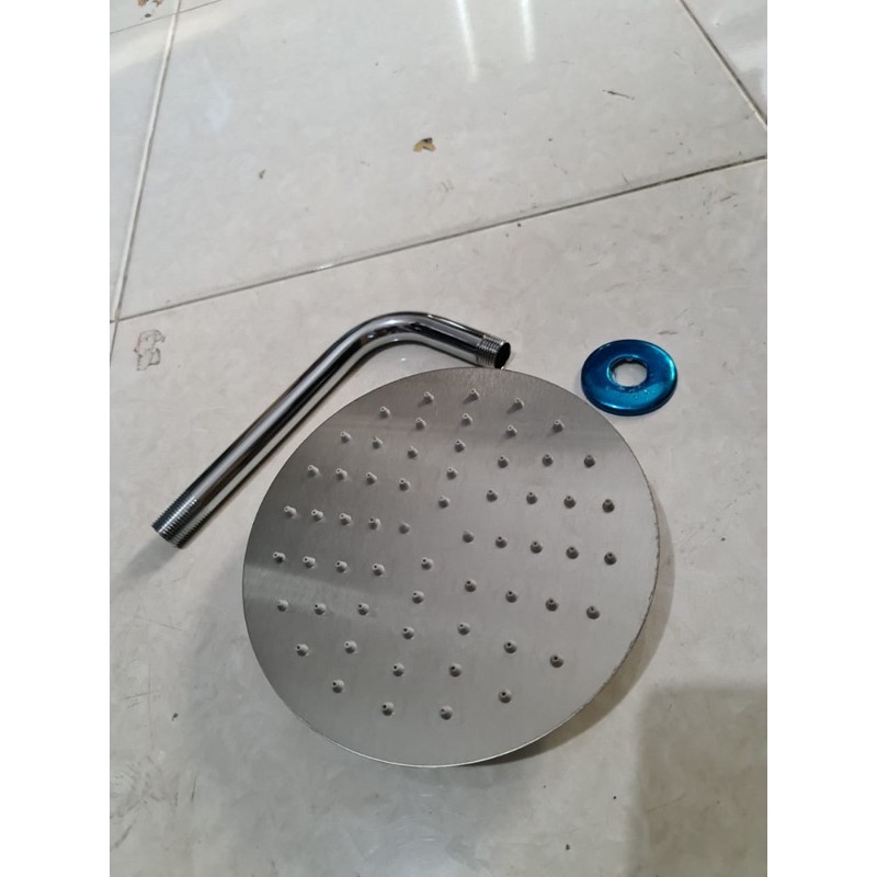 wall shower tanam bulat 8in 20cm SUS304