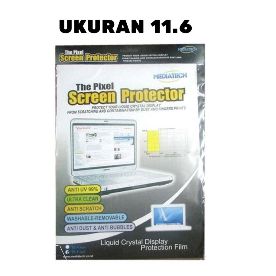 Mediatech Screen Protector layar 11,6 inch - 61018