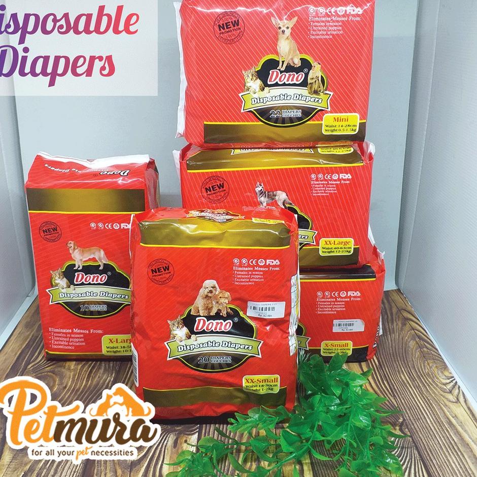 Super Original Dono Disposable Pet Diapers