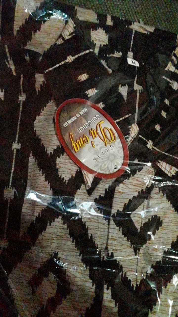 Bswart Batik Hrb026 Kenongo Hem Pendek Padi Pekalongan M L Xl Batik Pria Murah Modern Grosir