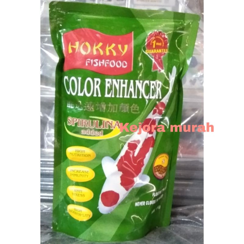 Pakan ikan Hokky Collor Enhancer makanan ikan koi untuk warna