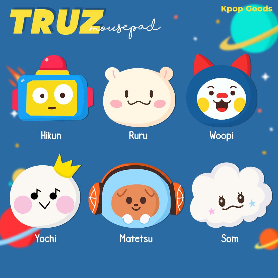 READY STOCK!! TREASURE TRUZ Mousepad