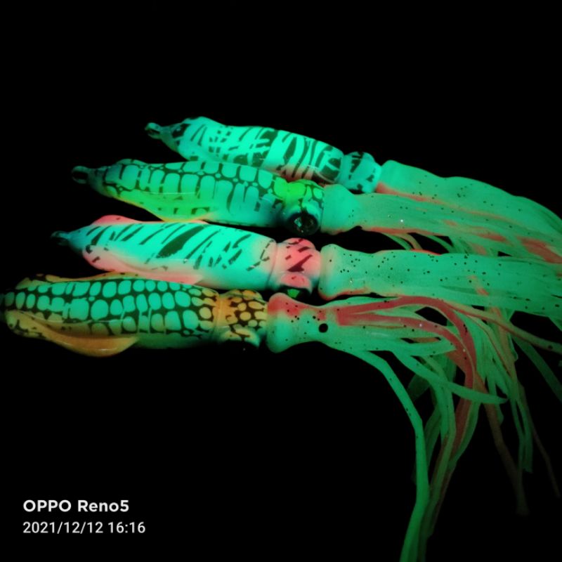 Metal Jig 100gram Baby cumi full (GID)