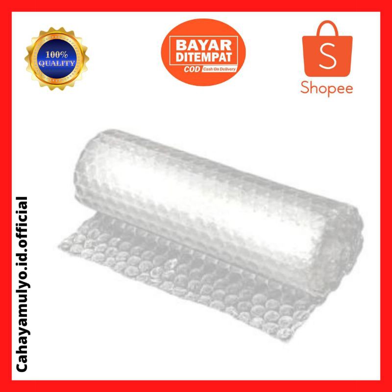 

Penambahan Packing Bubble Wrap