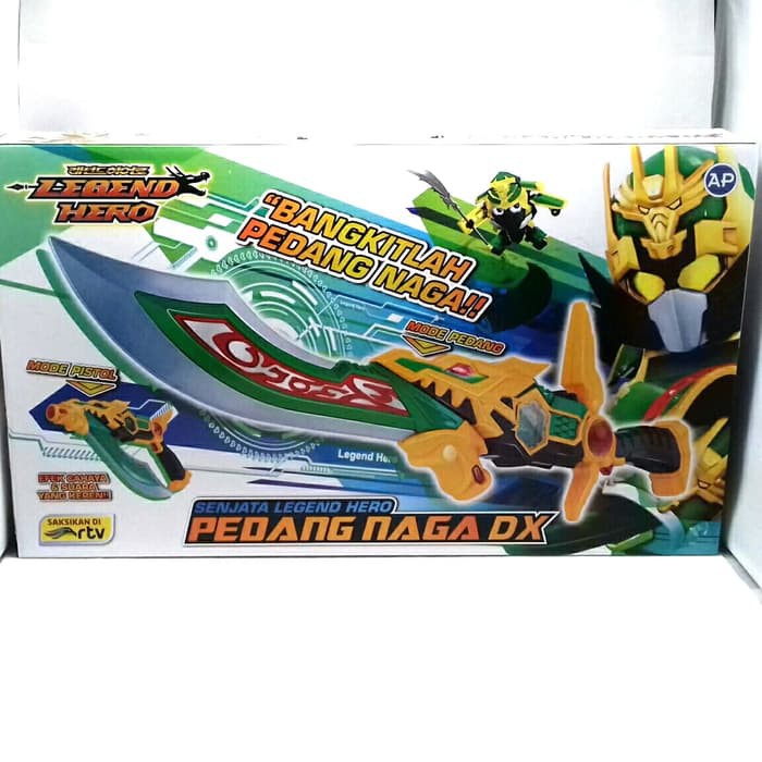 Legend Hero Pedang Naga DX Ganwu Model Pistol Dan Mode Pedang