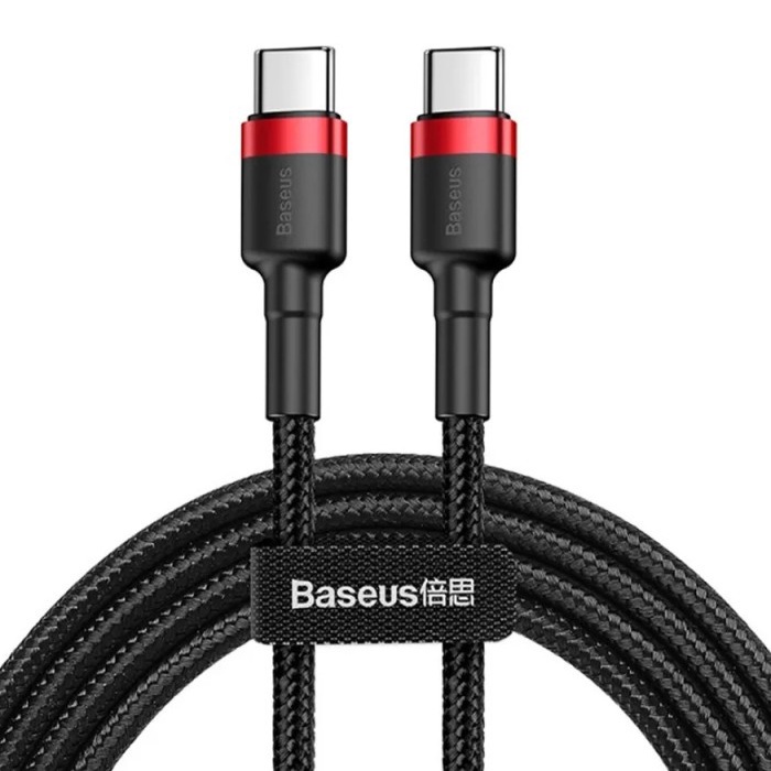 BASEUS Data Cable Fast Charger Type C To Type C PD 2.0 60W 20V 3A 2M