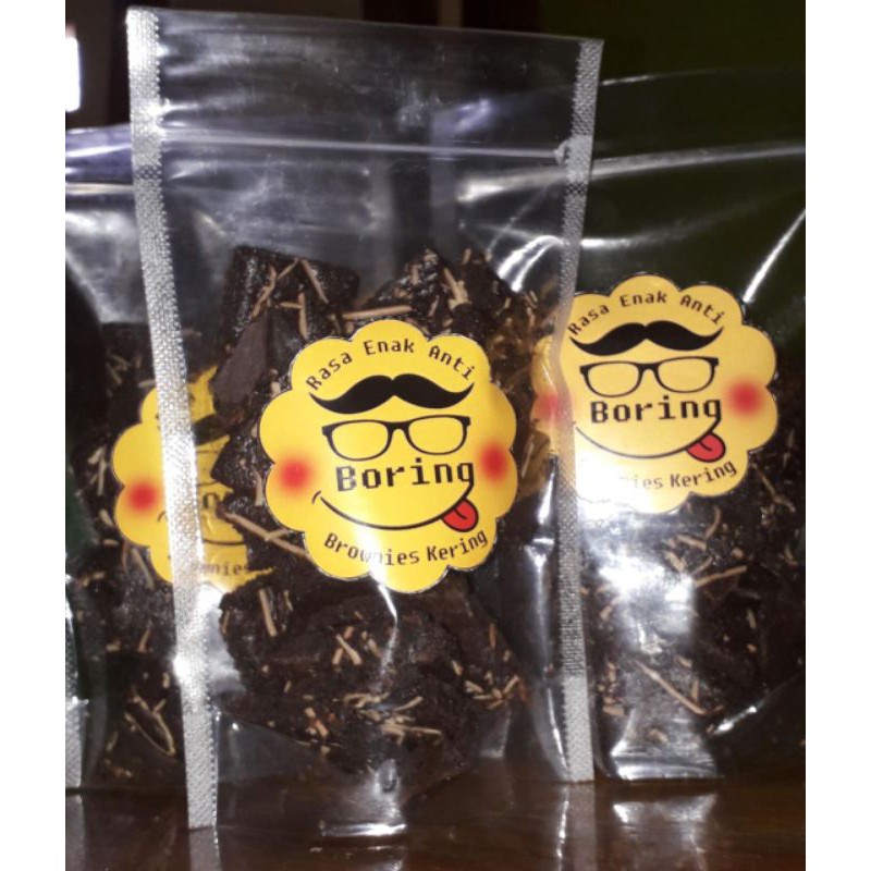 

BORING (Brownies Kering) Netto 90 gram