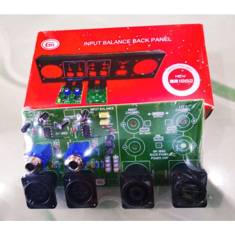 Kit input balance back panel CA 10-12-20-30 kit belakang panel CA
