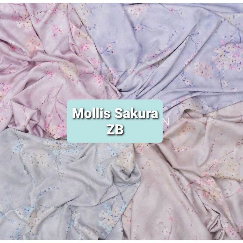 Mollis Sakura ZB Mukena HLZB by Zerina Banu