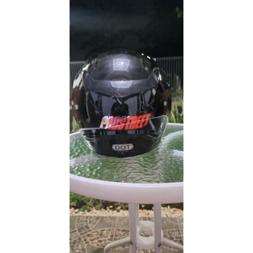 Helm kyt r10 full face black