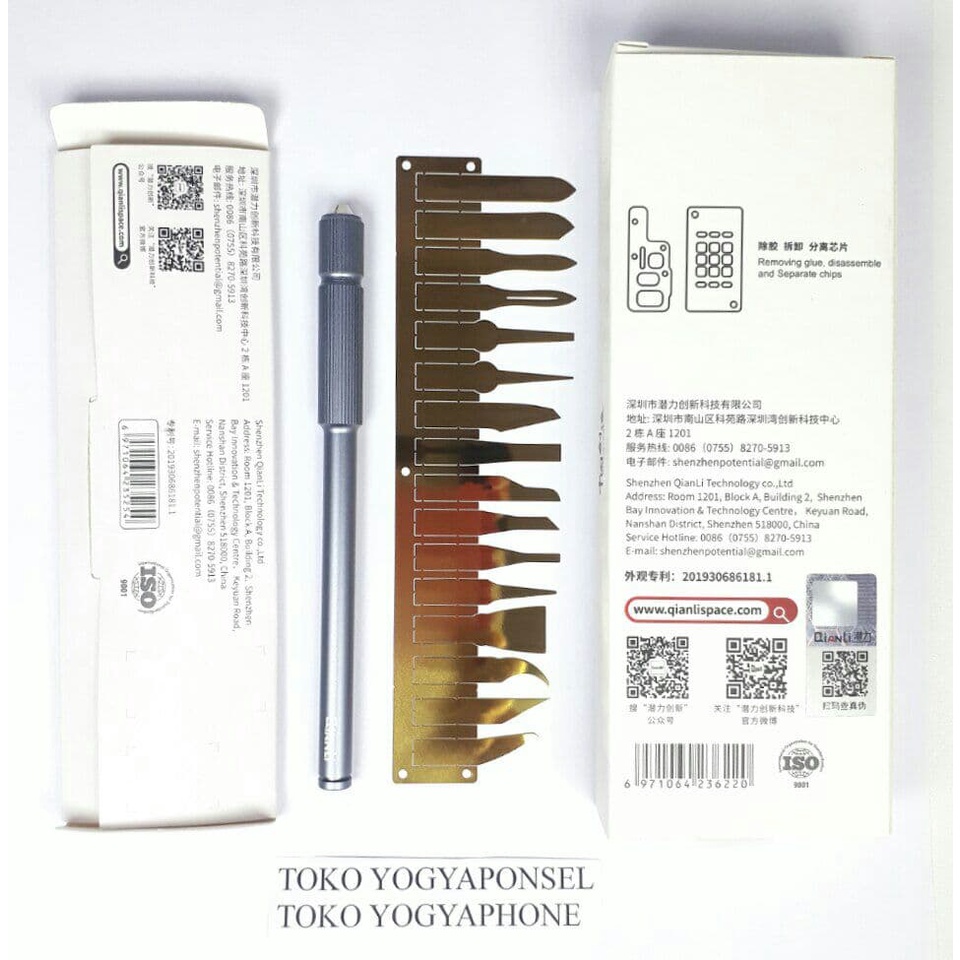 Qianli Multi-Function Knife Crowbar Pisau congkel ic CPU eMMc crowbar terlengkap terbaru