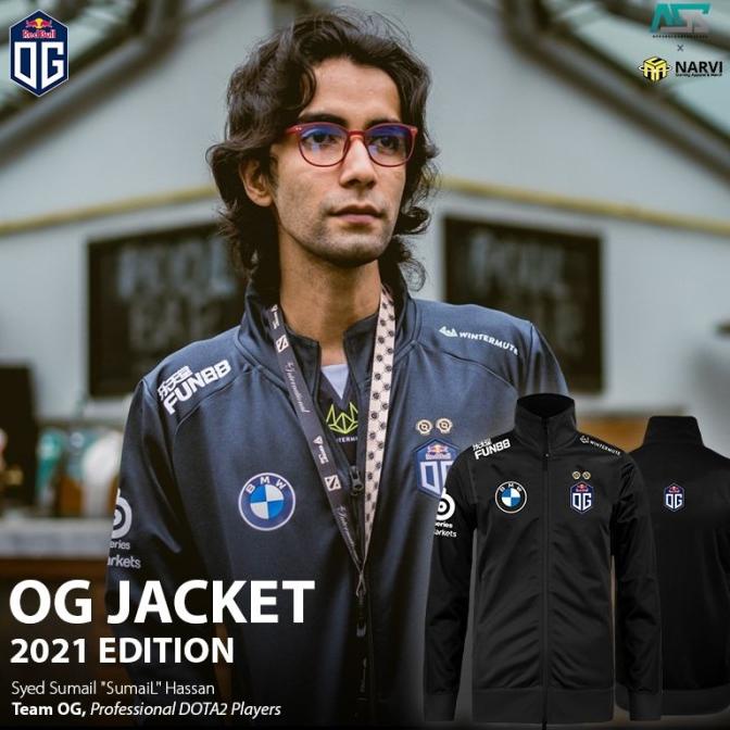 JAKET TEAM OG TRACKER | TI9 DOTA2 THE INTERNATIONAL 2019