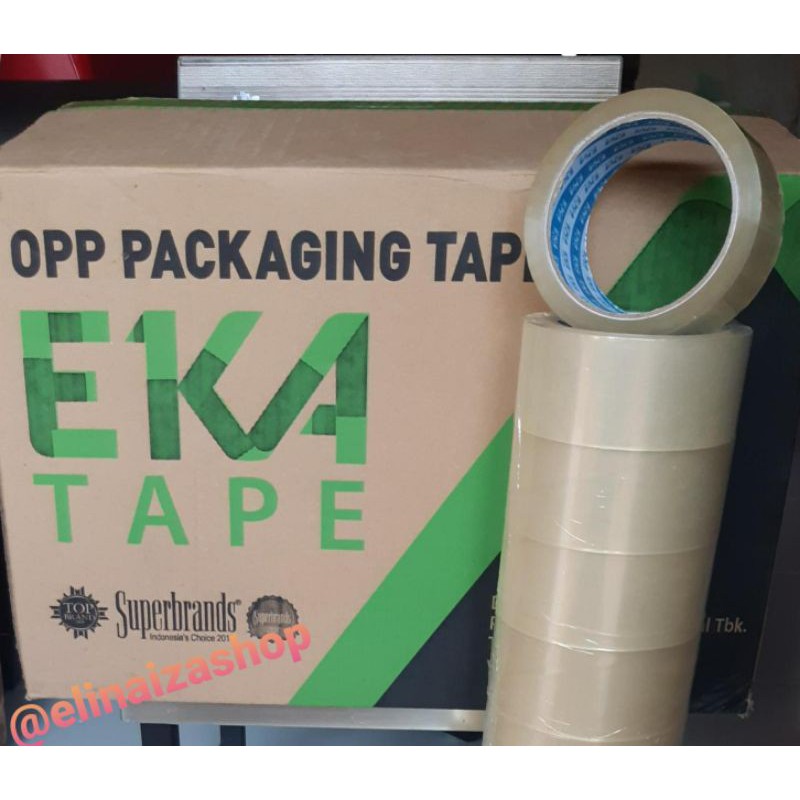 

LAKBAN BENING/COKLAT EKATAPE 45mm x 50 m/ OPP PACKAGING TAPE