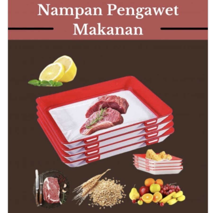 Nampan Pengawet Makanan / 3 PCS