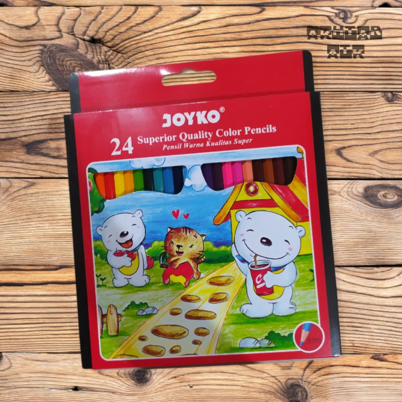 

Pensil Warna Joyko 24w Panjang