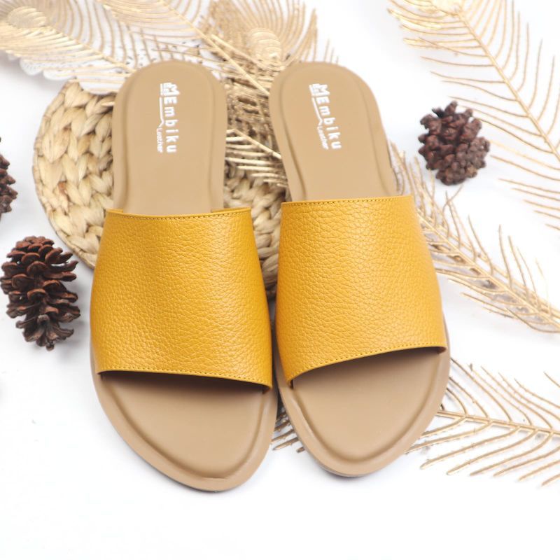 SANDAL KULIT WANITA ASLI GARUT SUKAREGANG