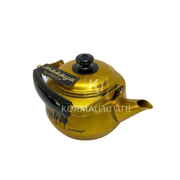 Teko Air Zam Zam Zamzam 1 Liter Merek Arabia Kettle Mazaya / Teko Arab / Teko Air