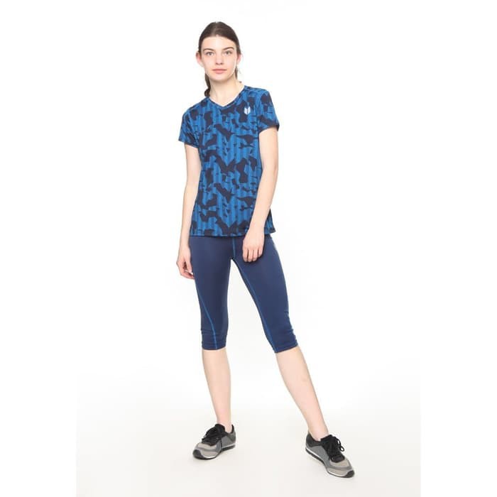 Enzoro - Pakaian Olahraga Wanita Donata T-shirt Blue
