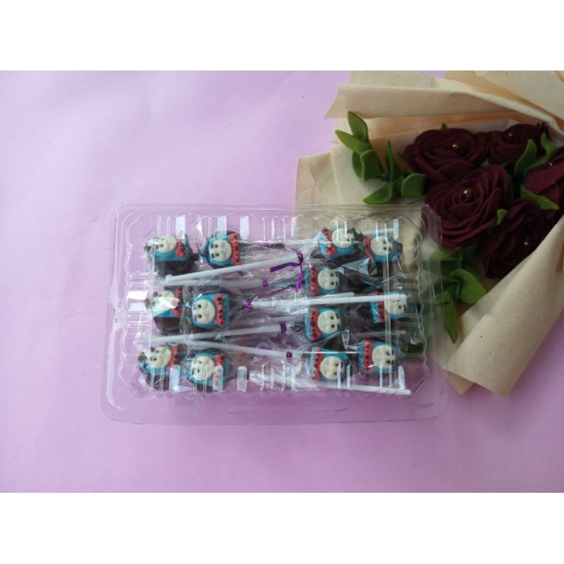 

Coklat lolipop || Coklat Thomas || Coklat karakter loli || Coklat sunduk