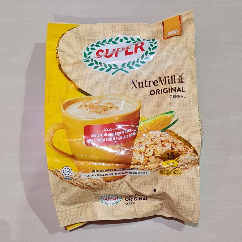 

Sereal Super Nutremill Original Cereal 15 x 28 Gram