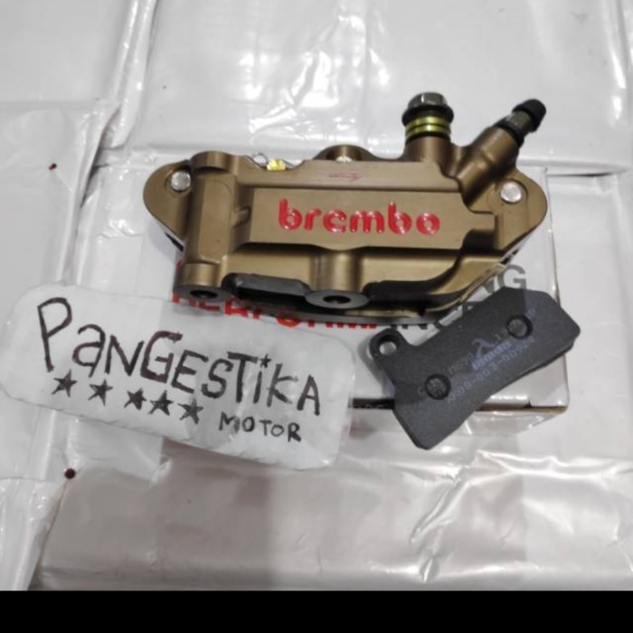 Jual KALIPER MONOBLOCK BREMBO 4 PISTON KIRI KANAN BISA PAKAI Berkualitas