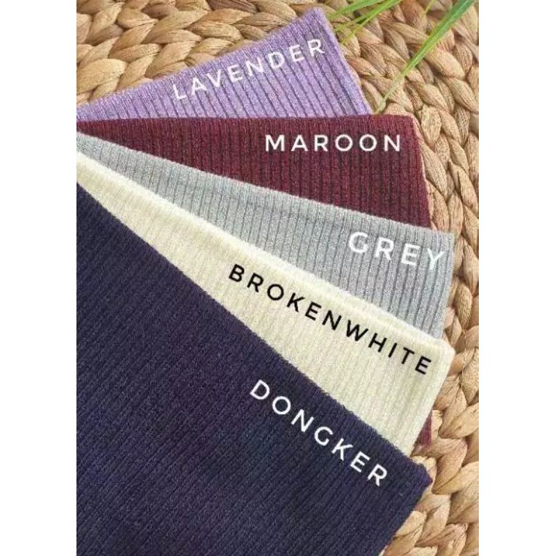 INNER RAJUT PREMIUM  / BANDANA RAJUT  PREMIUM MOTIF SALUR