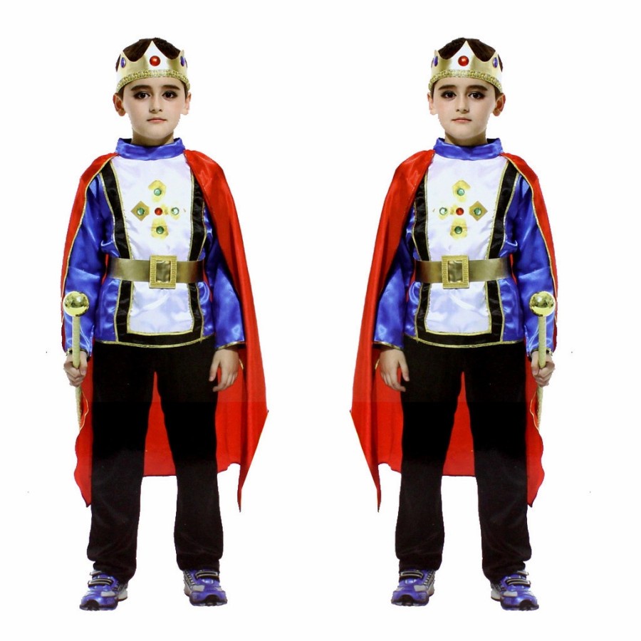 Kostum Anak Raja Halloween Costume Cosplay Western King Kostum Natal