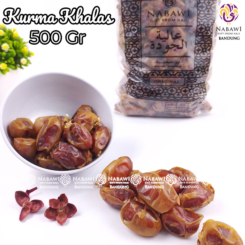 

Kurma Khalas 500Gram Oleh Oleh Haji Umroh Bandung