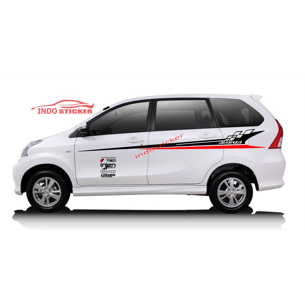 terbaru stiker mobil toyota avanza cutting sticker stiker mobil avanza