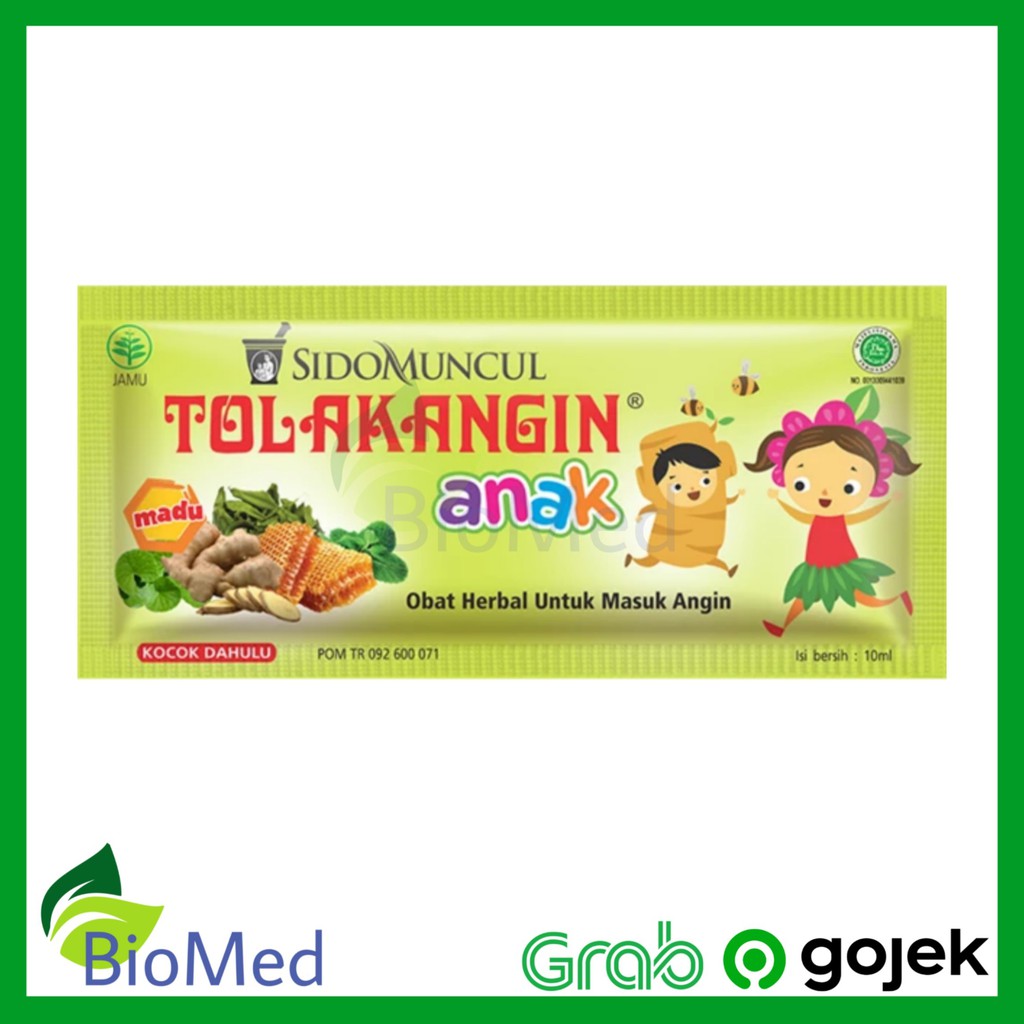 TOLAK ANGIN ANAK - Obat Masuk Angin Meriang Pusing Kembung