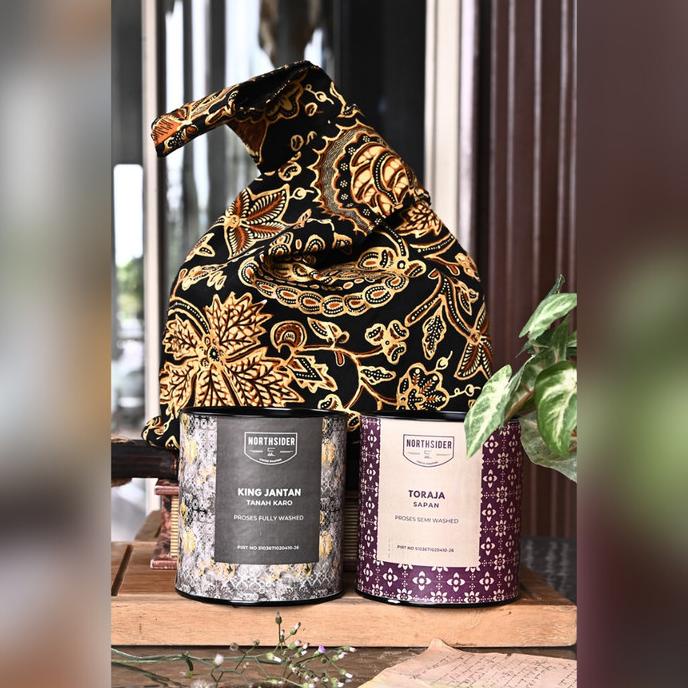 

Paket Biji Kopi Northsider x Tas Batik Saab Shares | The Care Bundle