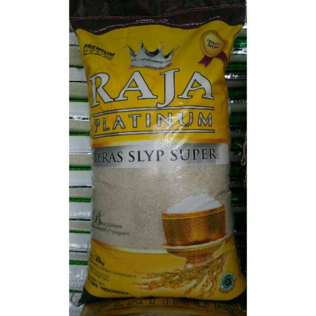 Beras Raja Platinum 20kg Indonesia
