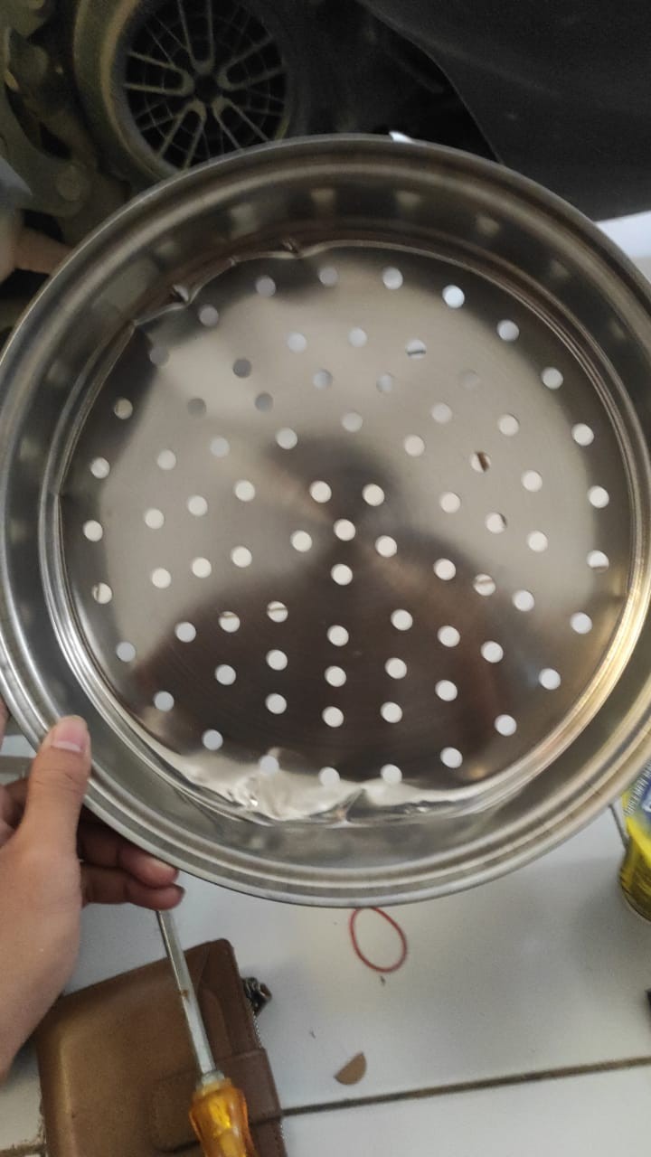 Panci Steamer Panci Kukus Susun Stainless Steel Double Pan Serbaguna