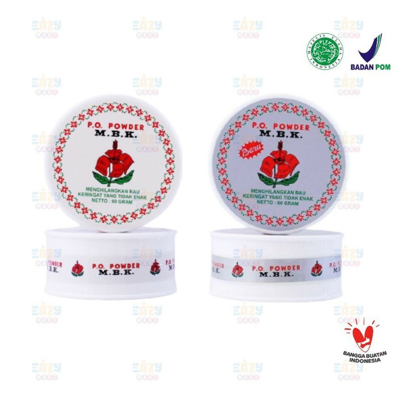 BEDAK MBK SILVER POT POWDER MBK SILVER BULAT BEDAK DEODORANT 60G