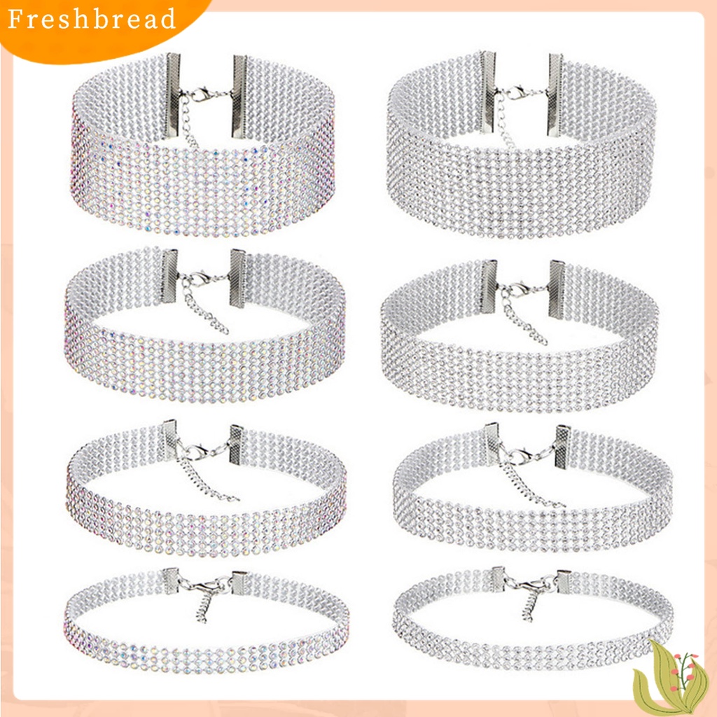 Fresh| Kalung Choker Rantai Klavikula Bahan Aluminum Untuk Wanita