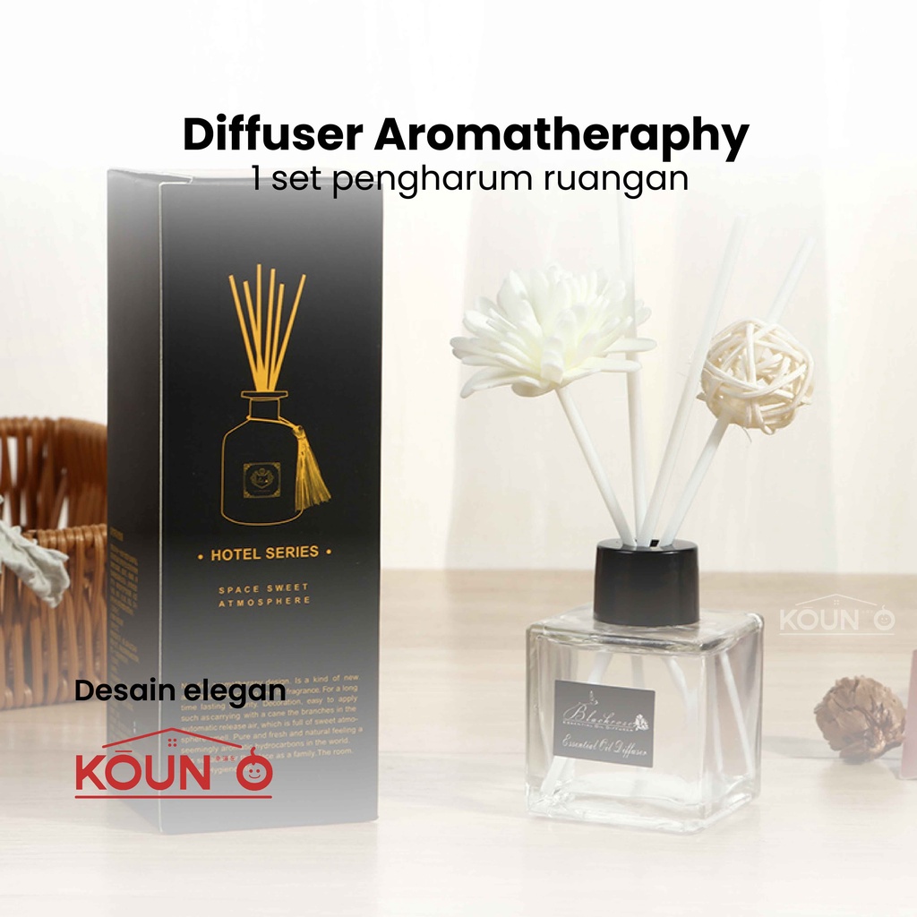 Pengharum Ruangan Aromaterapi Diffuser Aromatherapy Free Oil 50ml Pewangi Ruangan Kamar Parfum Stick