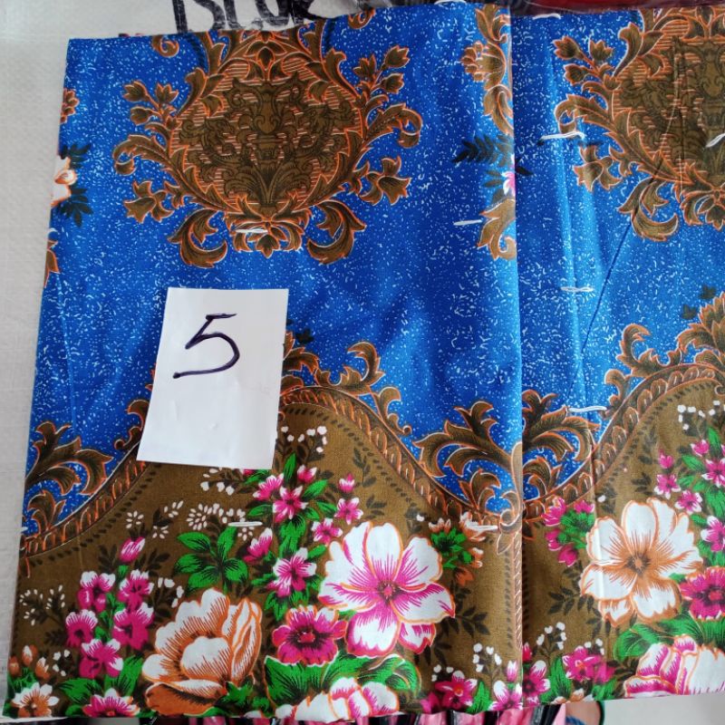 Kulit Kasur Kapuk Motif Bunga 75×200