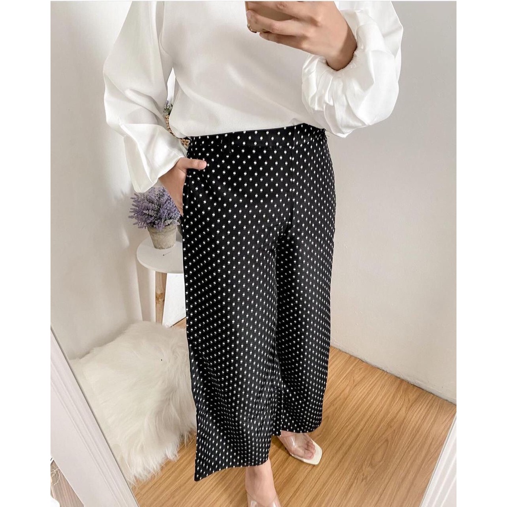 1KG MUAT 5PCS | KULOT HIGHWAIST POLKADOT SERIES HITS KOREAN STYLE HITS OOTD SELEBGRAM FASHION GROSIR MURAH TERBEST SELLER