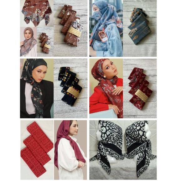 ⤵ Hijab Koran Bunga Arab / Hijab Koran Arabic / Hijab Bunga / Hijab Koran / Hijab standar ↿