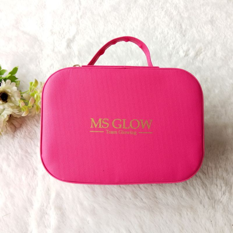 Box MS Glow Persegi Dengan Kaca