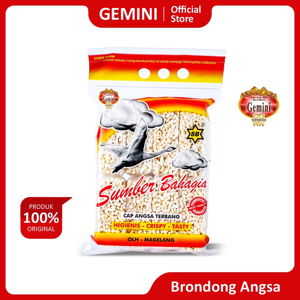 

Gemini - Brondong Cap Angsa - isi 8 pcs